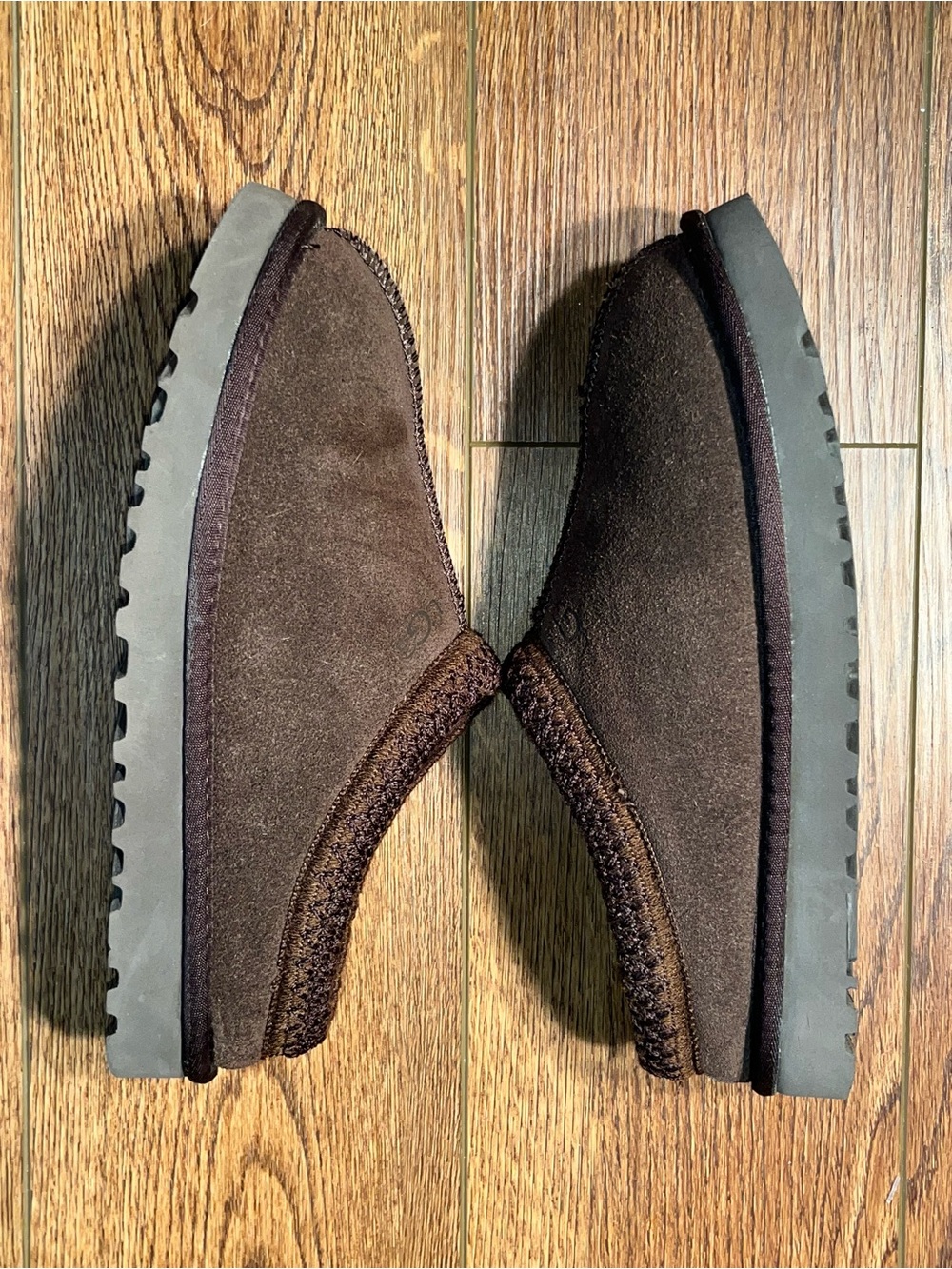 UGG Tasman II Slipper Women’s Dark Brown Size 39 Leather Sheepskin